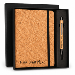 NP-1 ACCORD Premium A5 Notebook & Metal Pen Gift Set with Custom Logo Branding | Executive Corporate Gift Box