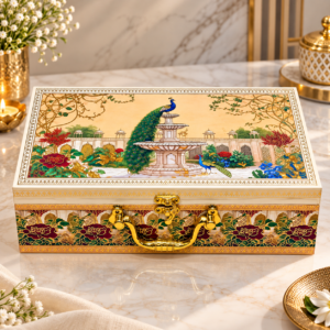 Premium Royal Garden 3 Jar Dry Fruit Gift Box | Luxury Corporate & Diwali Gift Hamper