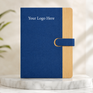 PNB 61 Woody Premium A5 Corporate Notebook | Dual-Tone Custom Logo Diary – 192 Pages